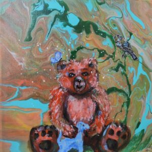 Sõprus - Ülle Puu akrüülmaal